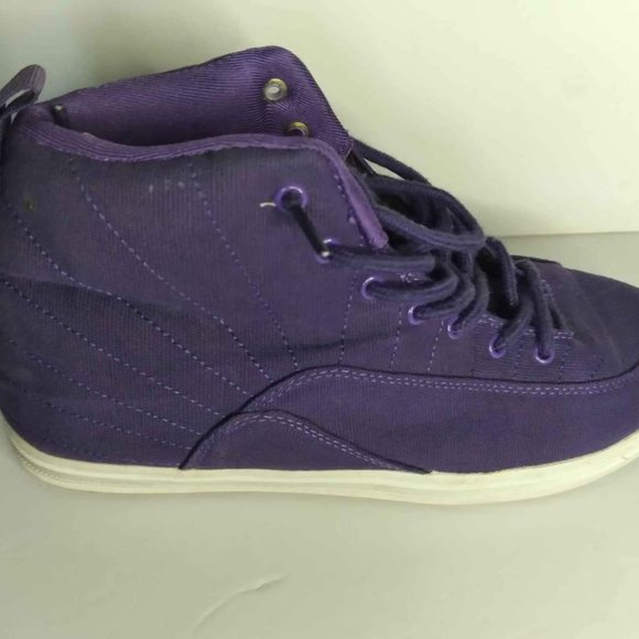 GOURMET NFN Santo Men's Size 9.5 AMETHYST (Purple) Hi-Top Skate Shoes RARE - Picture 3 of 9
